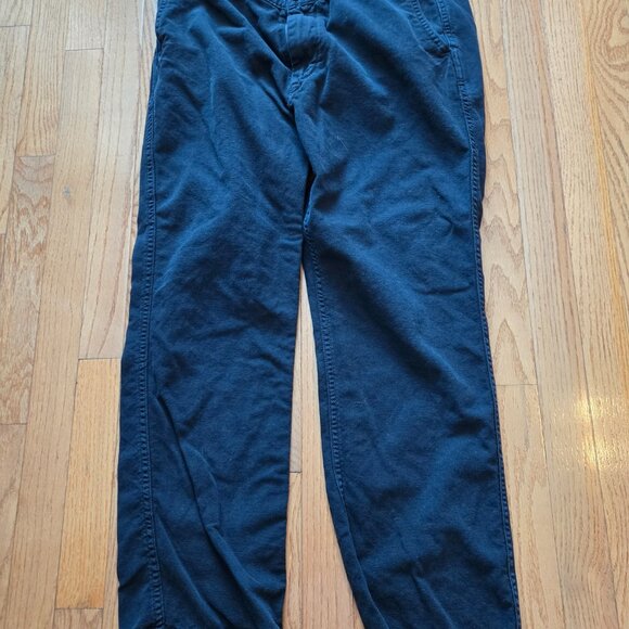 Mens Polo Ralph Lauren Navy Blue Pants Size 33/30 - Picture 6 of 7